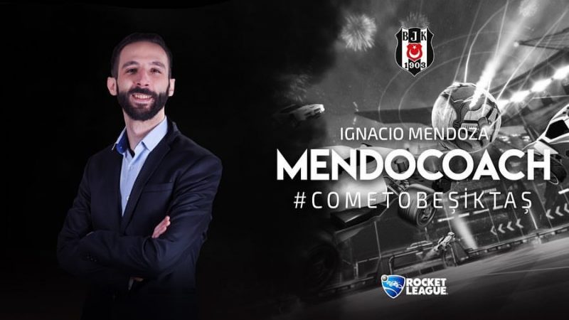 Beşiktaş Esports Rocket League kadrosu koçu, MendoCoach. 