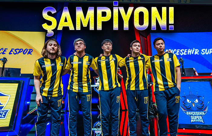 1907 fenerbahçe, kmf, şampiyon, supermassive, bahçeşehir, kış mevsimi finali, kış mevsimi, vf şampiyonluk ligi, şampiyonluk ligi, lol, league of legends