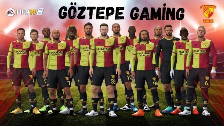 Göztepe Gaming FIFA Pro Club kadrosu. 