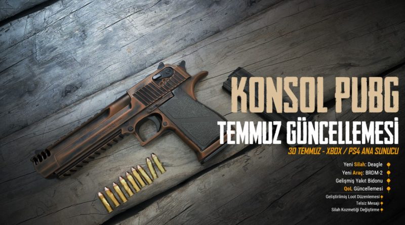 PUBG'nin 30 Temmuz Güncellemesinde neler olacak?