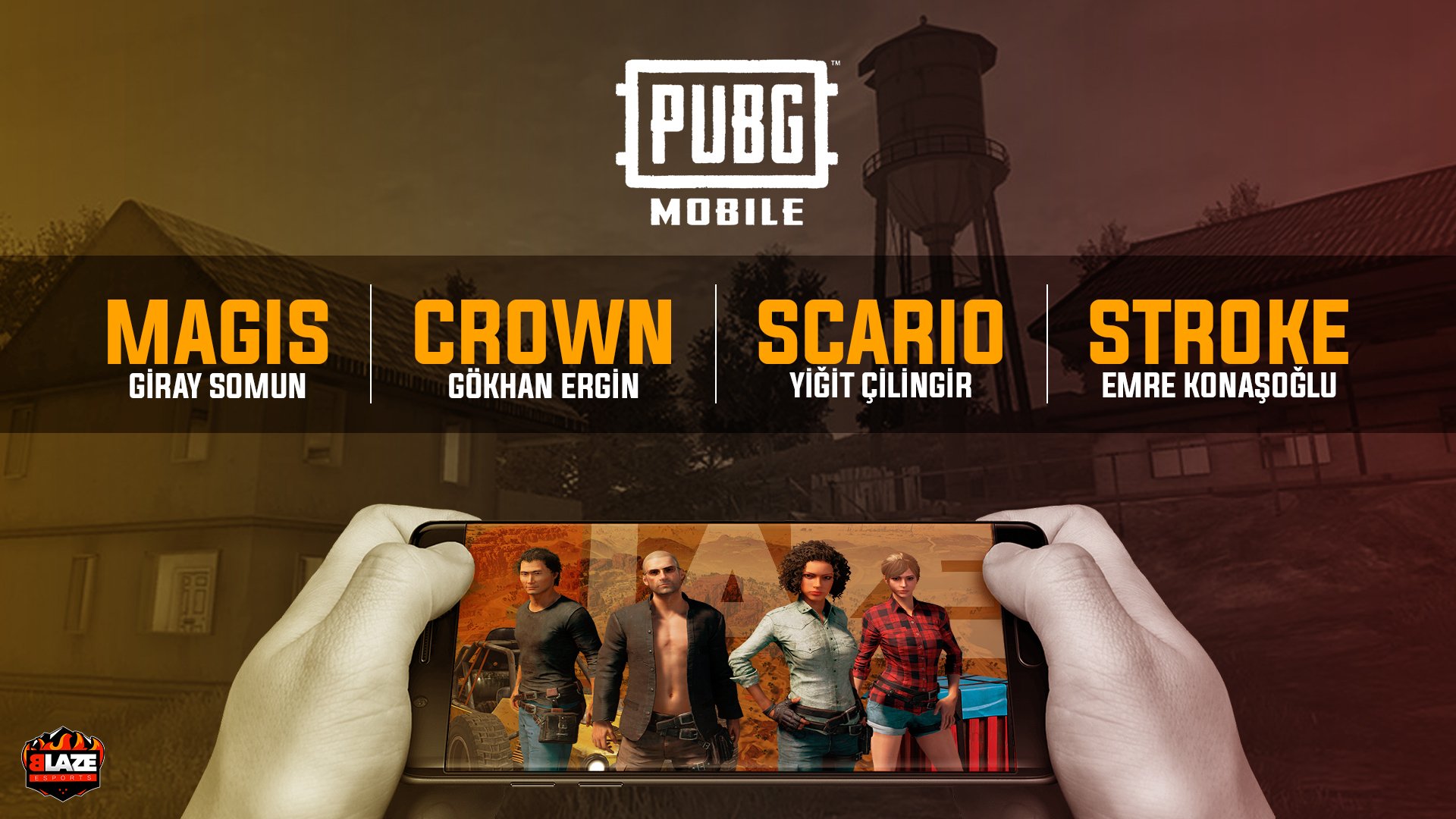 Blaze Esports PUBG Mobile Ekibi İle Yollarını Ayırdı