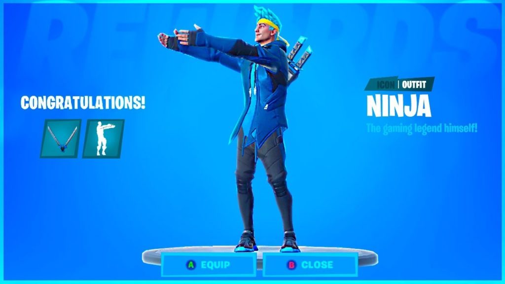 Fortnite'a Ninja Kostümü Geldi