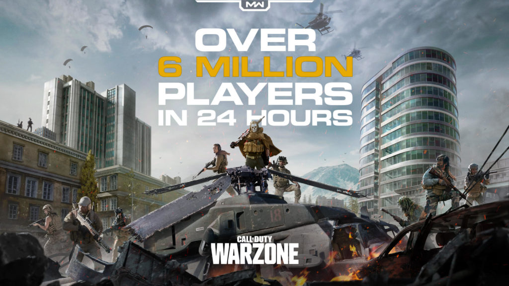 Call Of Duty Warzone 24 Saatte 6 Milyondan Daha Fazla İndirildi