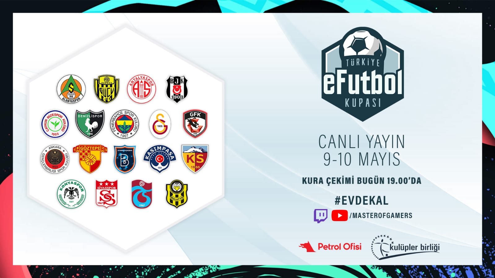 Türkiye E-Futbol Turnuvası kura çekimleri bu akşam yapılacak