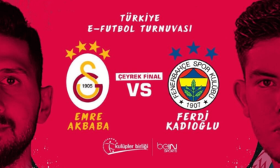 Türkiye E-Futbol Turnuvası’nda Fenerbahçe - Galatasaray derbisi bugün