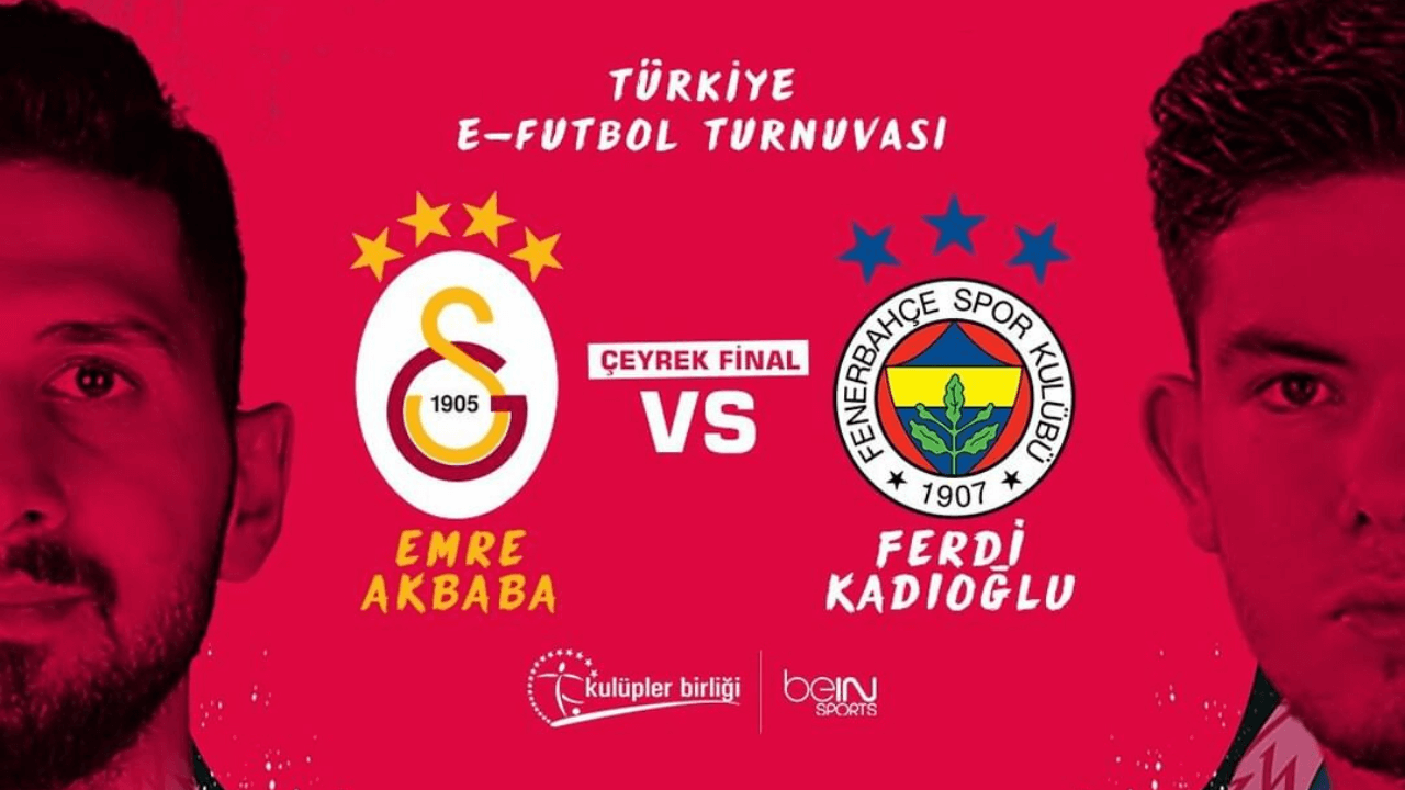 Türkiye E-Futbol Turnuvası’nda Fenerbahçe - Galatasaray derbisi bugün