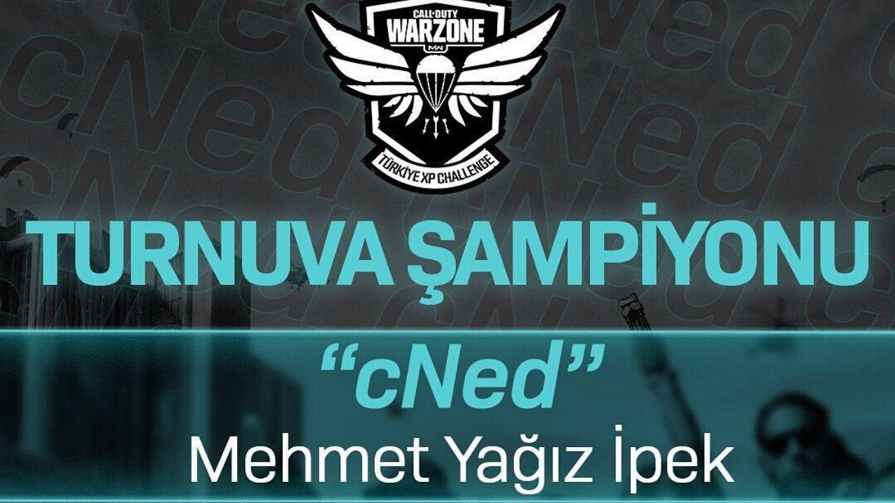 COD Warzone Türkiye XP Challenge'da galibiyet cNed'in