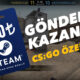 100 TL Steam Cüzdan Kodu Ödüllü GÖNDER KAZAN CS:GO ÖZEL