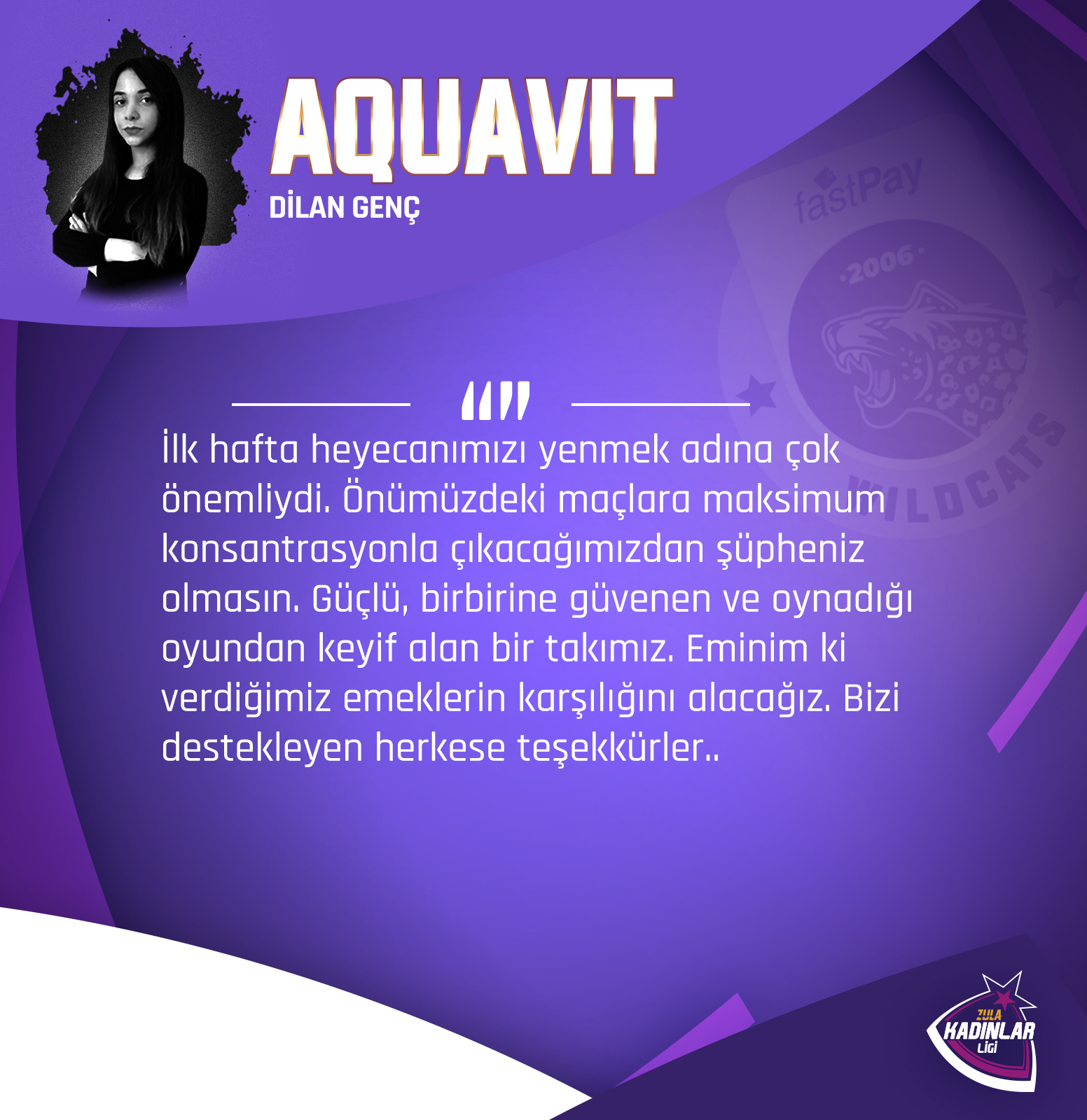 Dilan Genç Aquavit