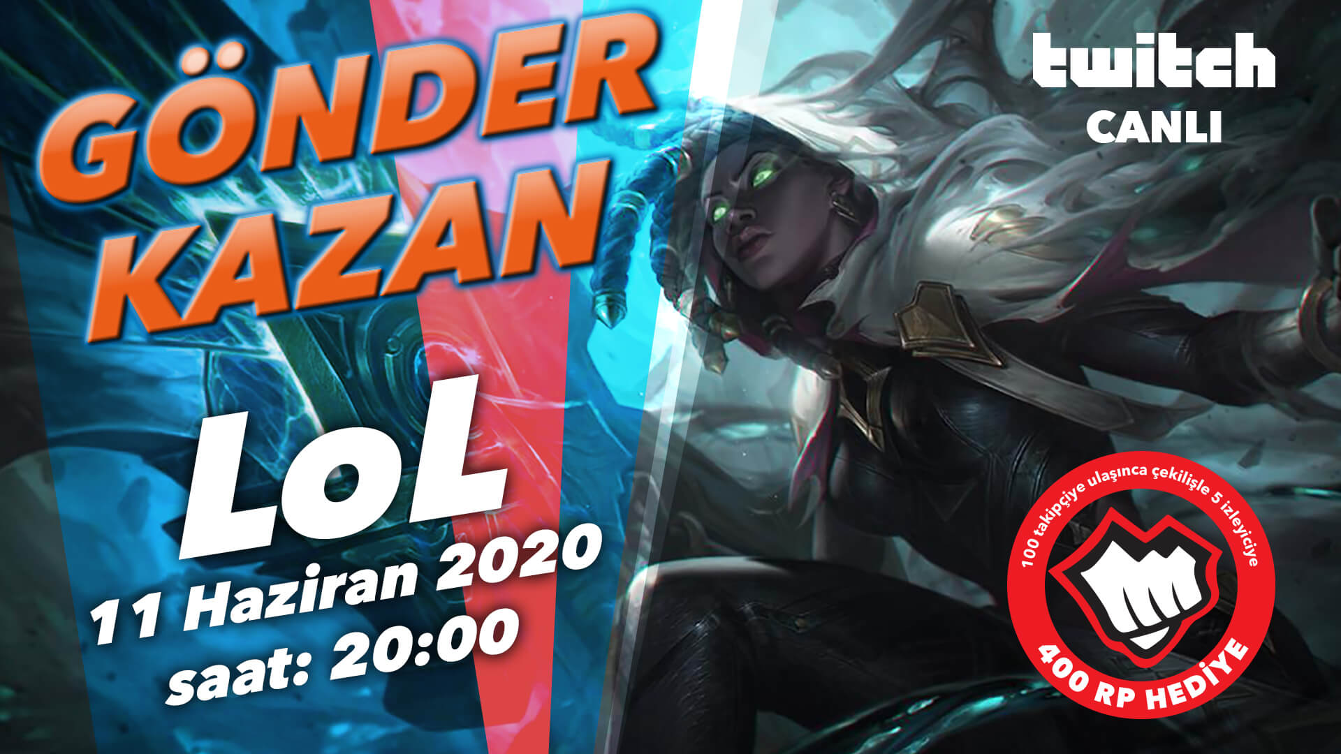 Gönder Kazan’da çekiliş zamanı: 5 talihli izleyiciye 400’er RP hediye!