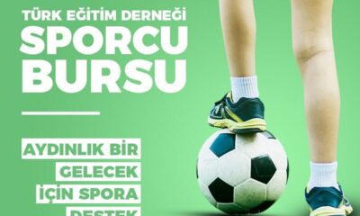 Türk Eğitim Derneği Sporcu Bursu başvuruları başladı