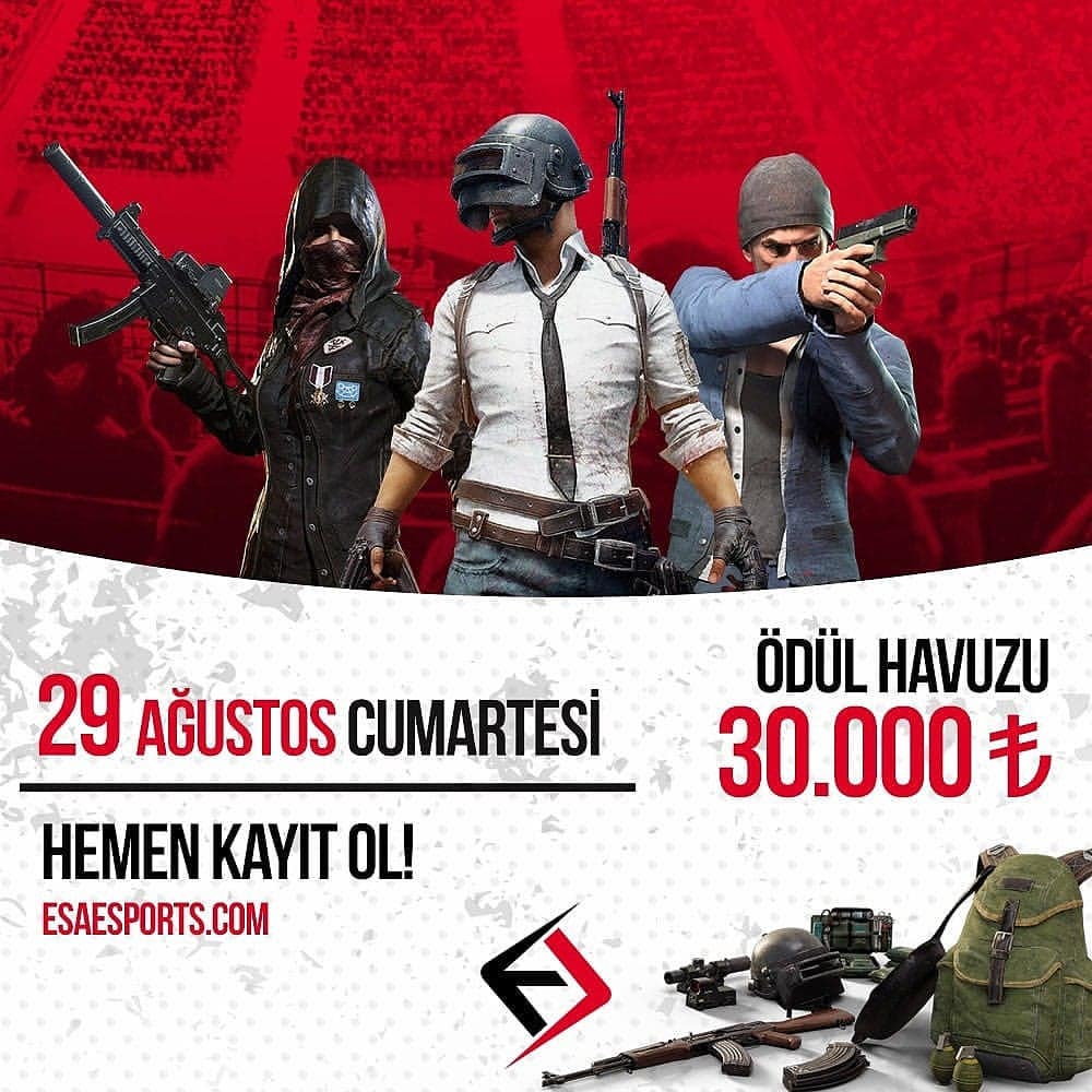 ESA Esports PUBG turnuvası