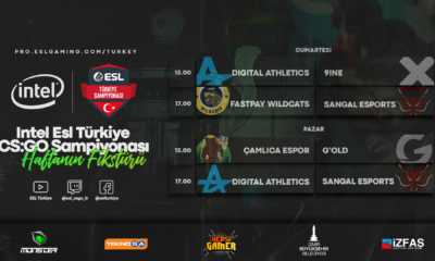INTEL ESL Türkiye CS:GO Şampiyonası'nda 5. hafta heyecanı başlıyor