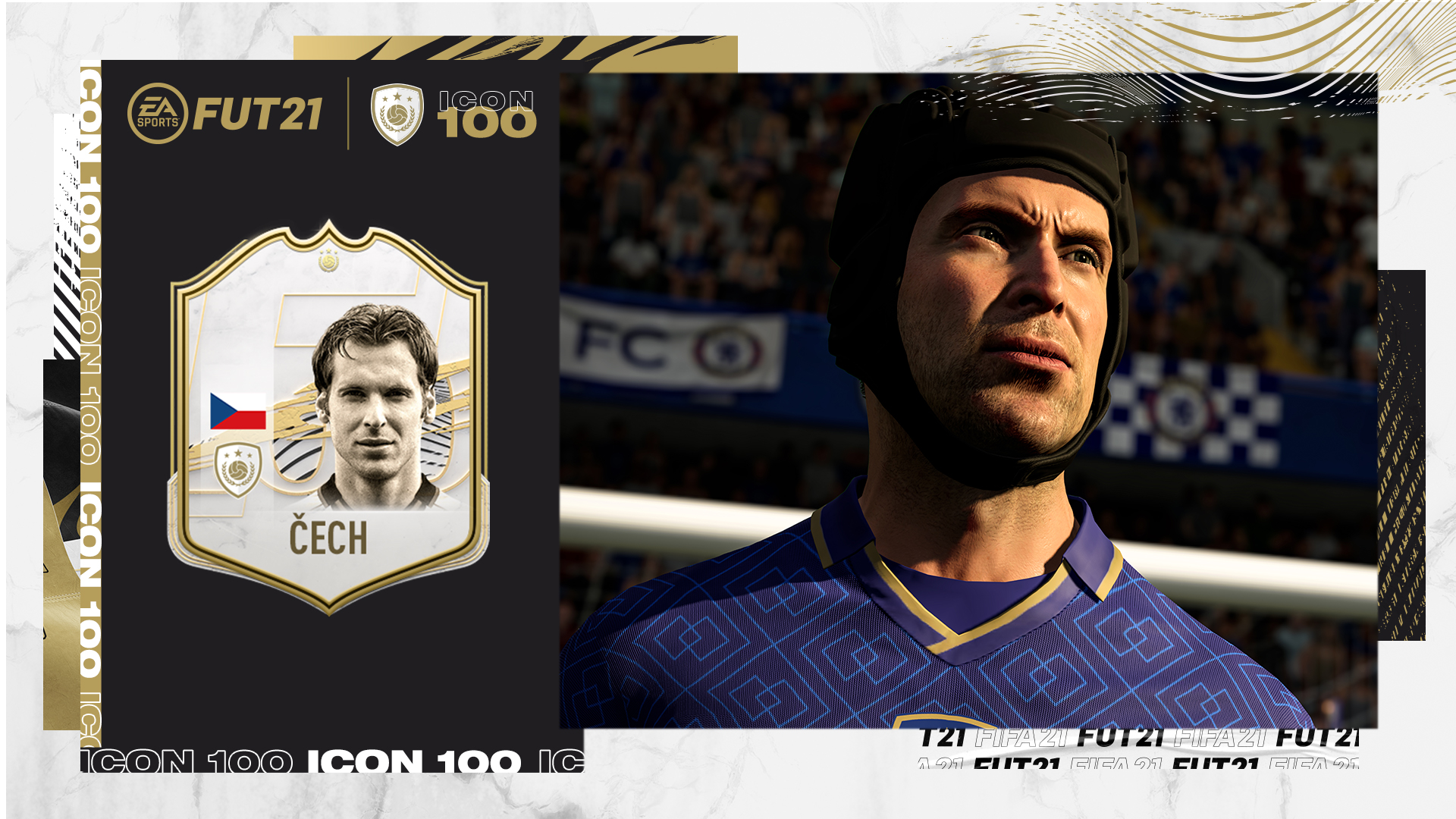 Petr Čech, FIFA 21'de ikon olarak oyunda yer alacak