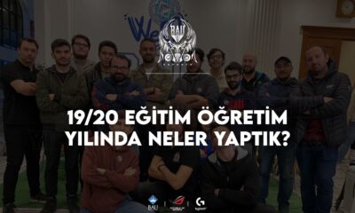 BAU eSports: “2019-2020 eğitim öğretim yılında espor ile üniversite eğitimini birleştirmeye devam ettik.”