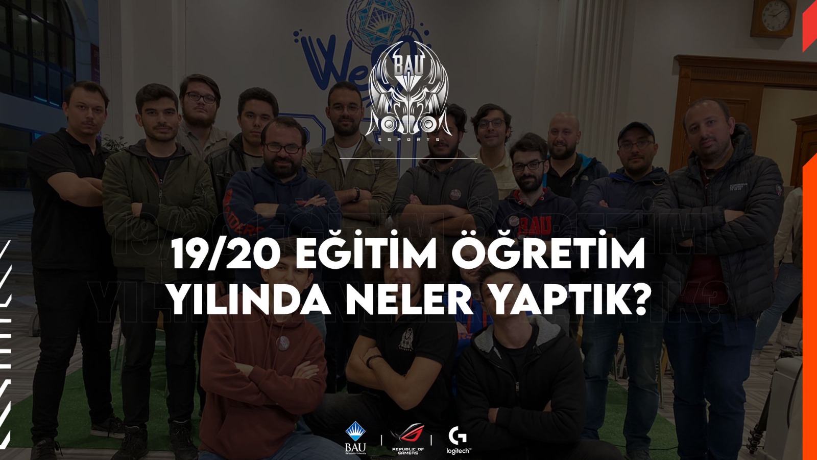 BAU eSports: “2019-2020 eğitim öğretim yılında espor ile üniversite eğitimini birleştirmeye devam ettik.”