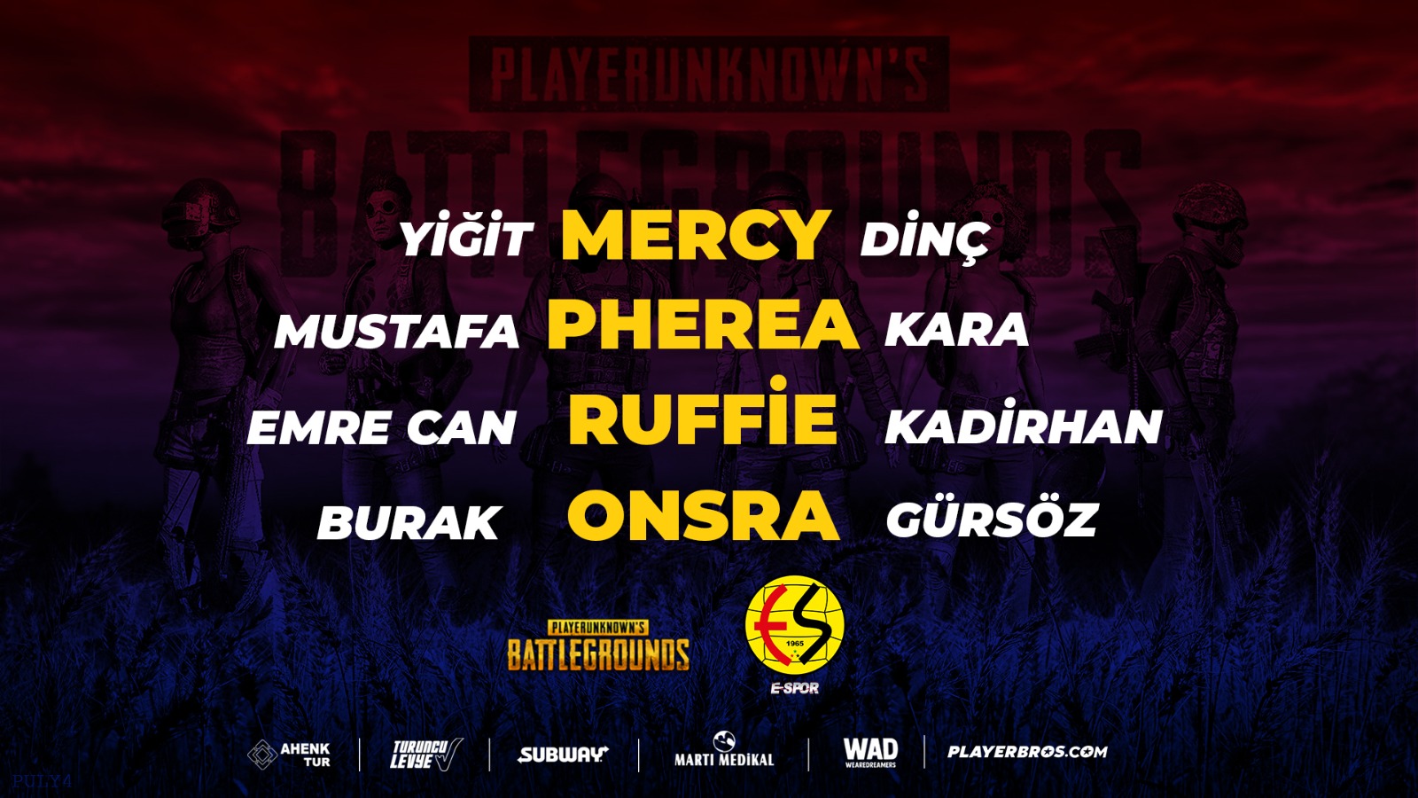 Eskişehirspor eSpor, yeni PUBG takımını duyurdu!