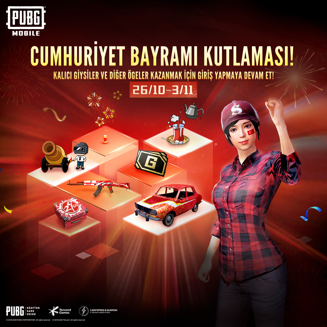 PUBG Mobile Cumhuriyet Bayramı