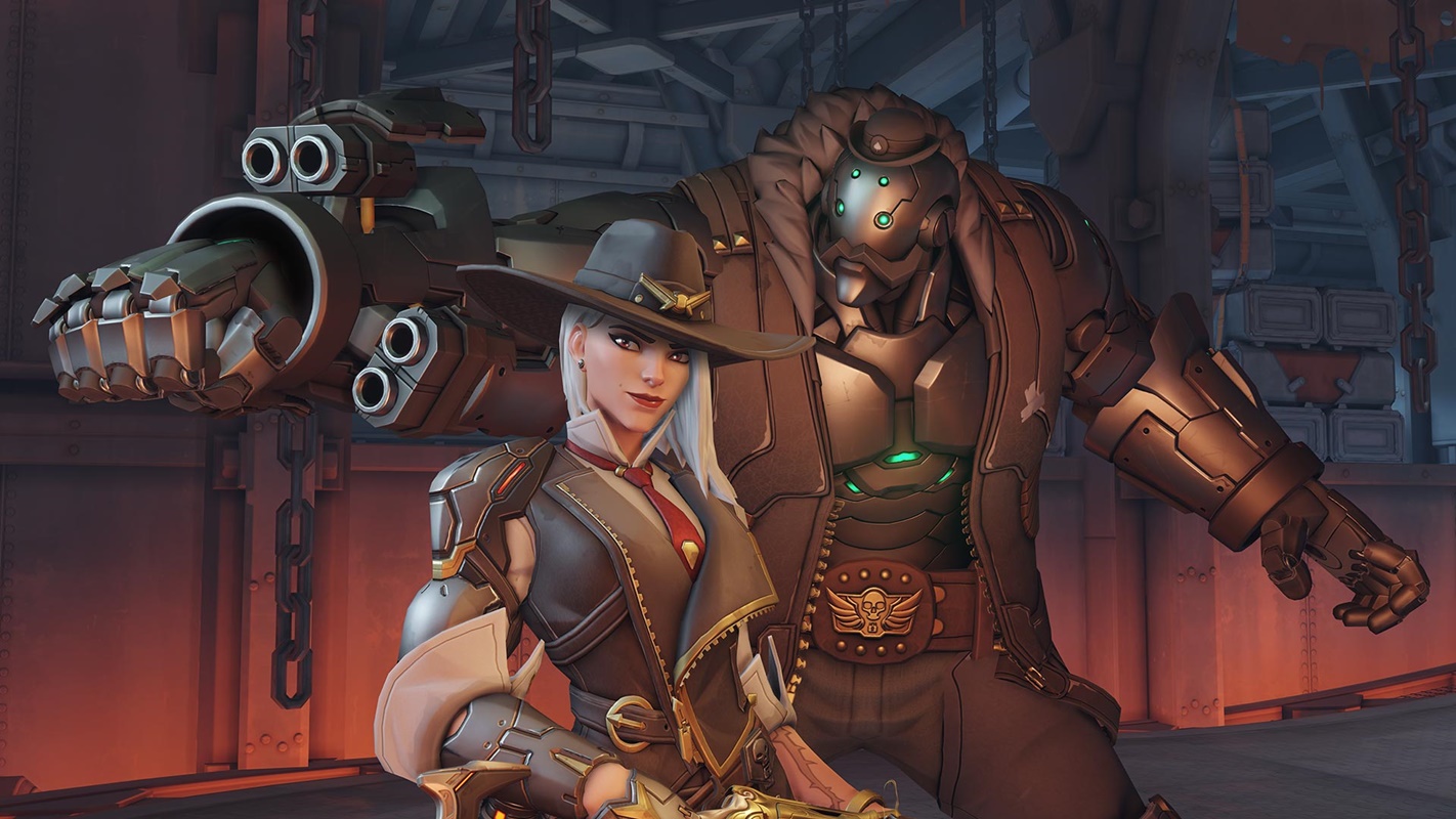 Overwatch Tiger Huntress Ashe