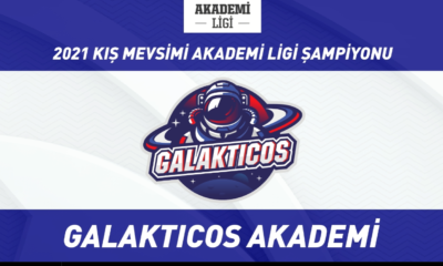 2021 Akademi Ligi Kış Mevsimi şampiyonu Galakticos Akademi!