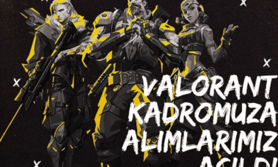Teta Espor VALORANT kadrosu