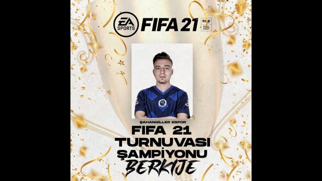 Şahangiller Espor FIFA 21 turnuvası tamamlandı