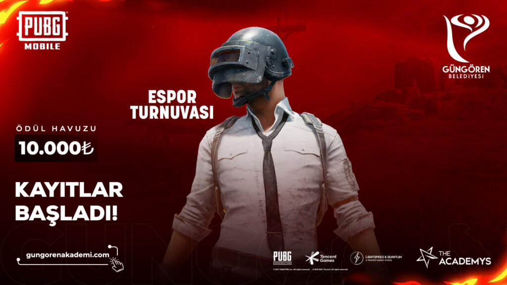 81 ilden PUBG Mobile oyuncusu Güngören Belediyesi Espor Turnuvası için buluşacak