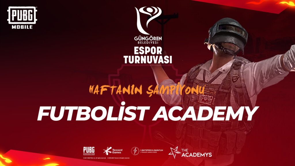 Futbolist Academy Güngören Belediyesi Espor Turnuvası şampiyonu oldu!