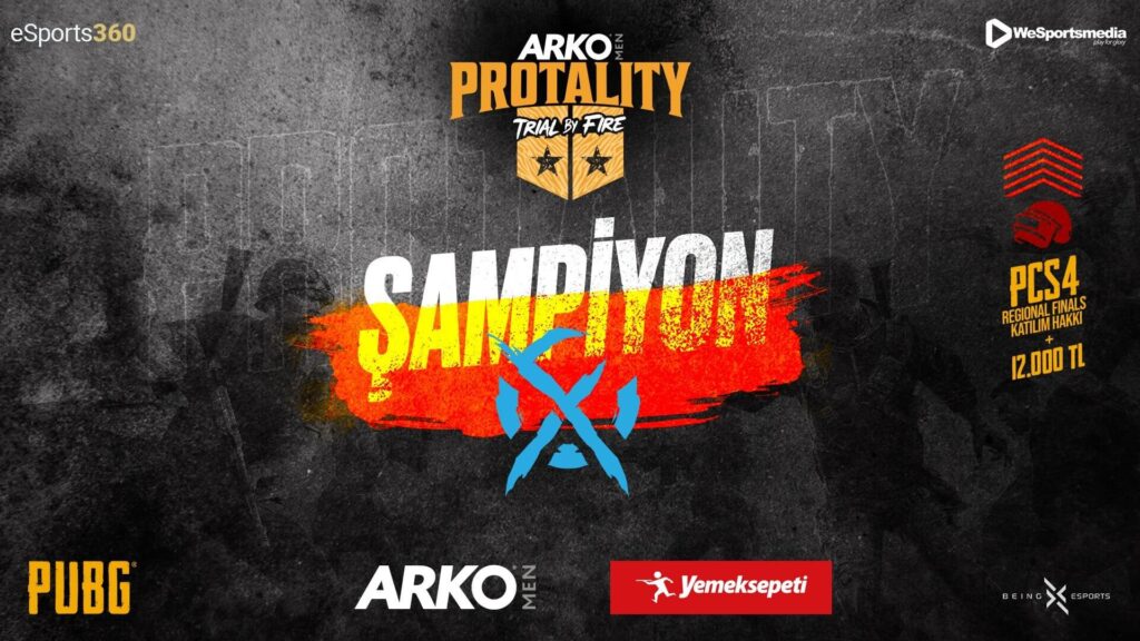 ARKO MEN PROTALITY: Trial by Fire şampiyonu Xflow Esports oldu