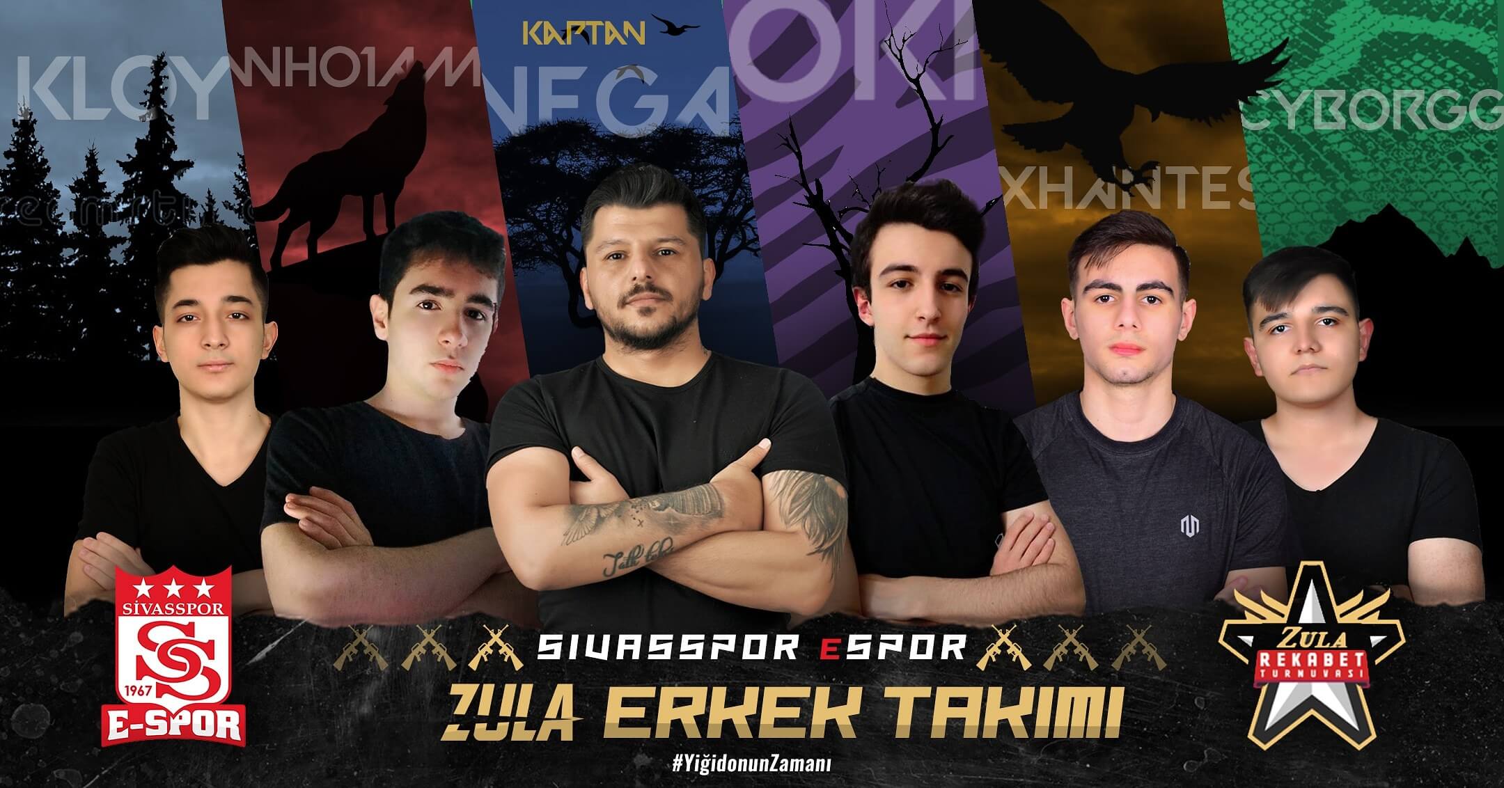 Sivasspor Espor Zula Rekabet Turnuvası takımını duyurdu