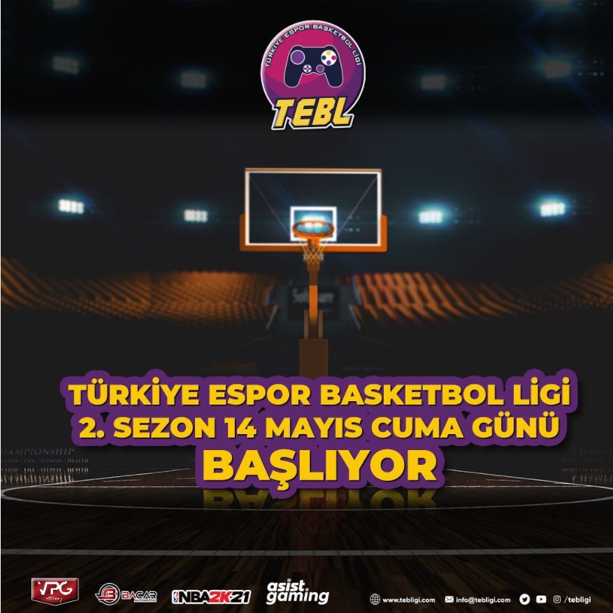 Türkiye Espor Basketbol Ligi ''2. Sezonu'' ile geri dönüyor!