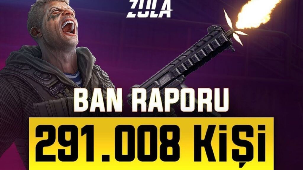 Zula 6 ayda 291 bin kişiyi oyundan banladı!