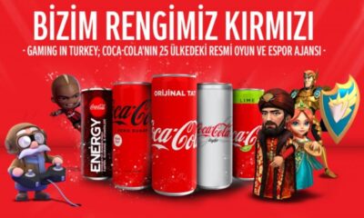 Gaming in Turkey ve Coca-Cola arasında 25 ülkeyi kapsayan anlaşma