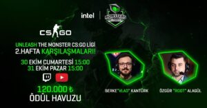 Intel Monsters Reloaded UTM CS:GO Ligi ikinci hafta karşılaşmaları başlıyor