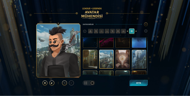 League of Legends Avatar Mühendisi