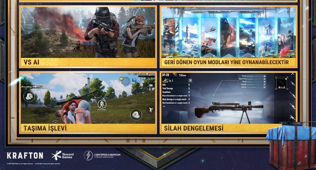 PUBG Mobile 1.7 güncellemesi