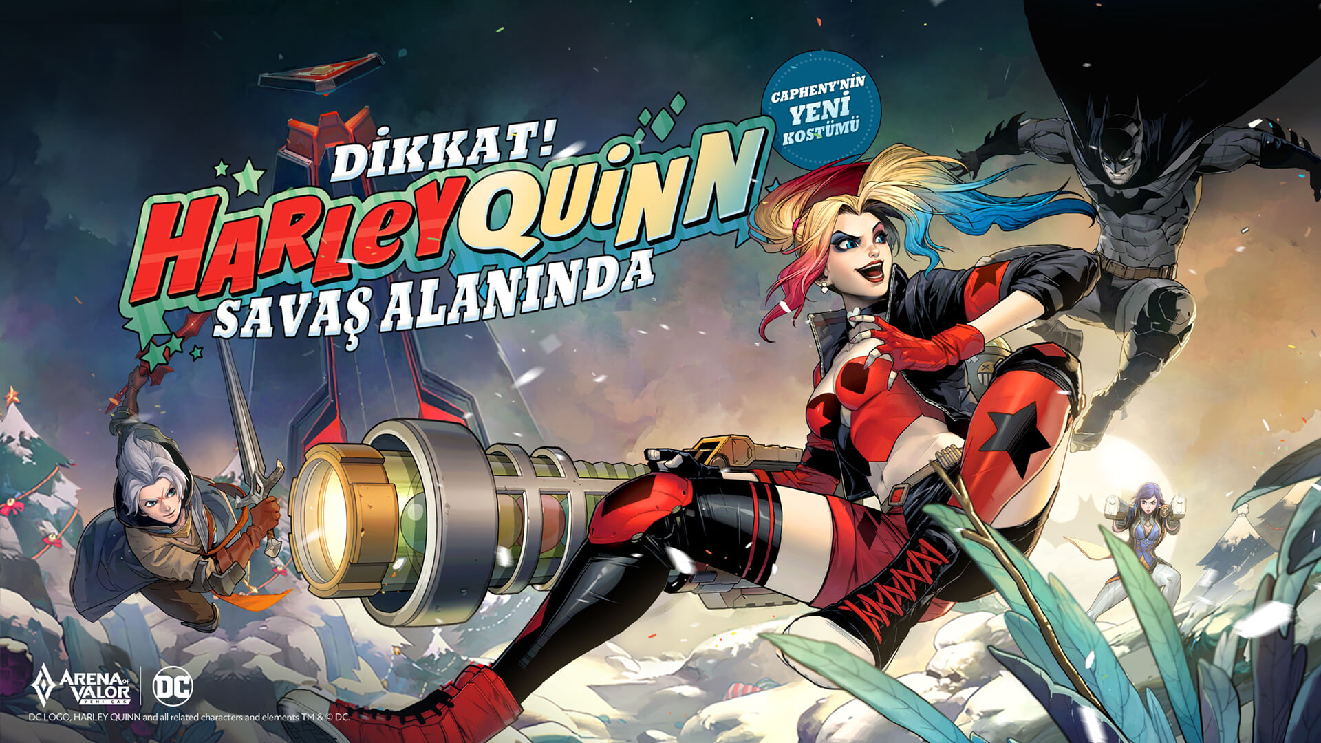 Arena of Valor: Yeni Çağ’a Harley Quinn geliyor