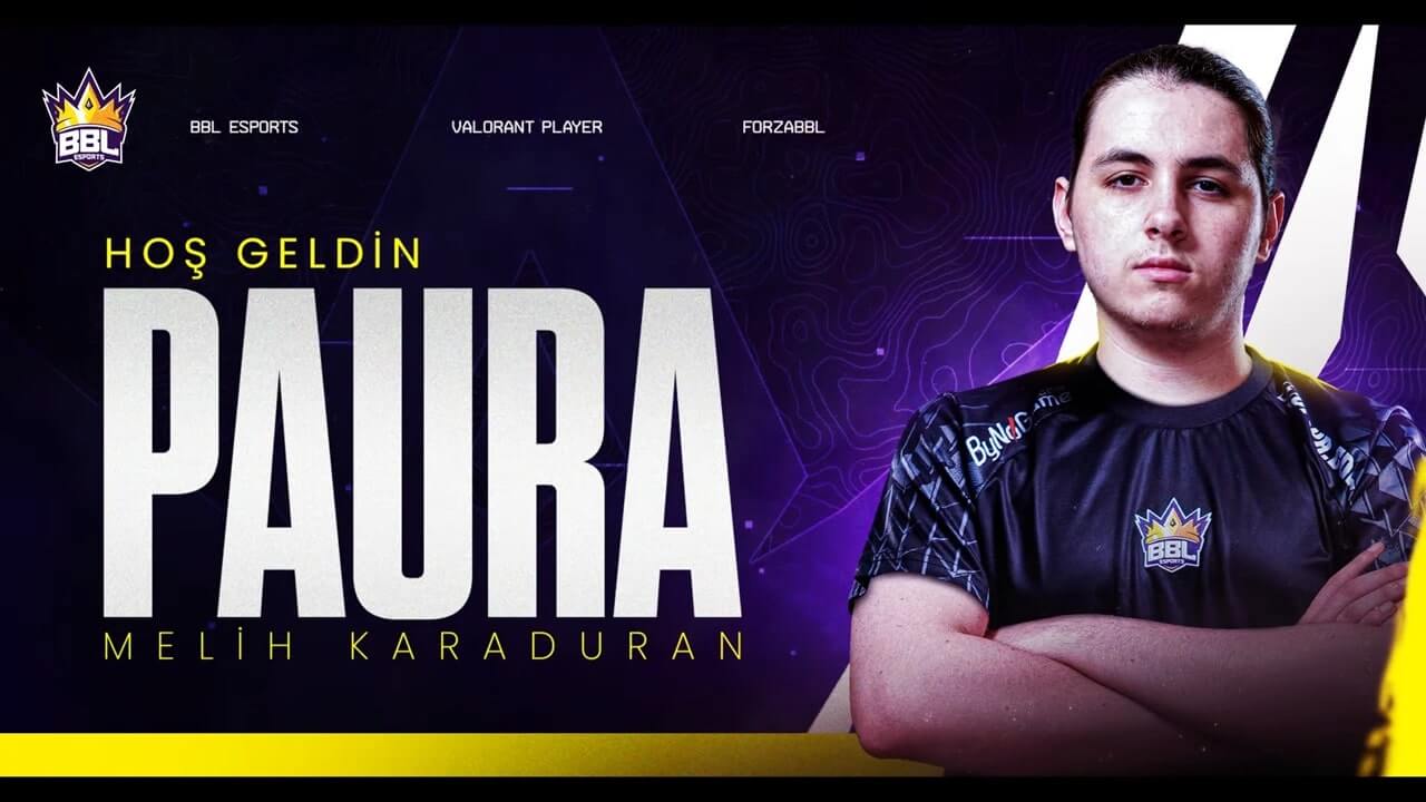 BBL Esports, Melih "pAura" Karaduran'ı kadrosuna kattı
