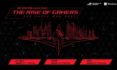 Republic of Gamers CES 2022 fuarı lansmanı için geri sayım başladı