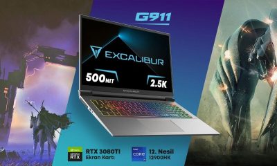 12.Nesil Intel i9 işlemcili ve RTX 3080 Ti ekran kartlı Excalibur G911 Türkiye'de!