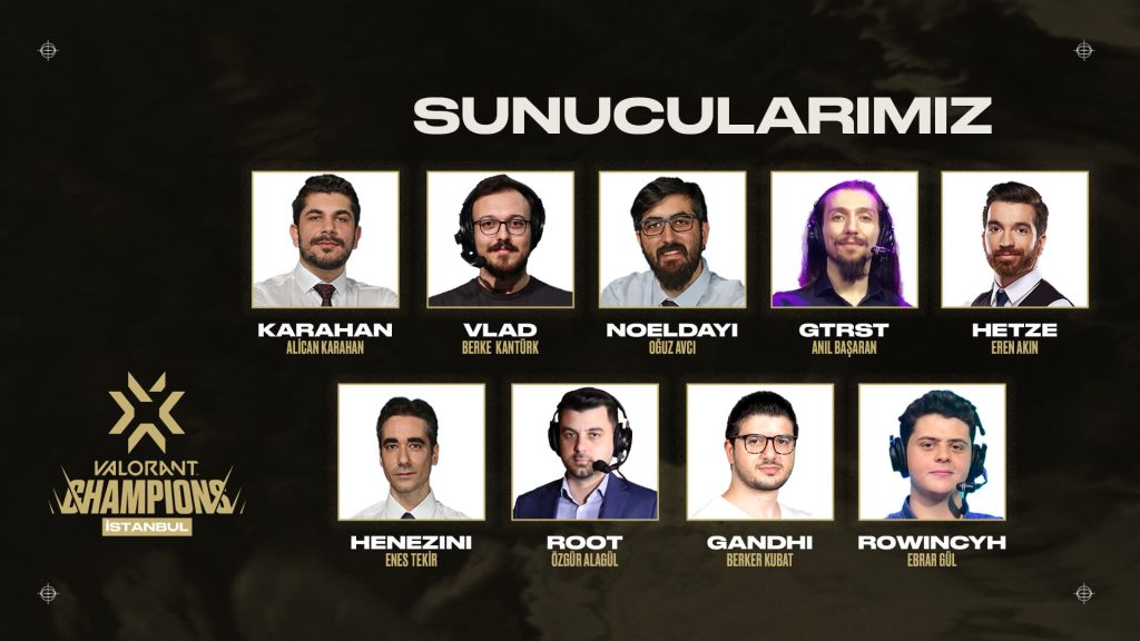 VALORANT Champions İstanbul sunucu kadrosu belli oldu