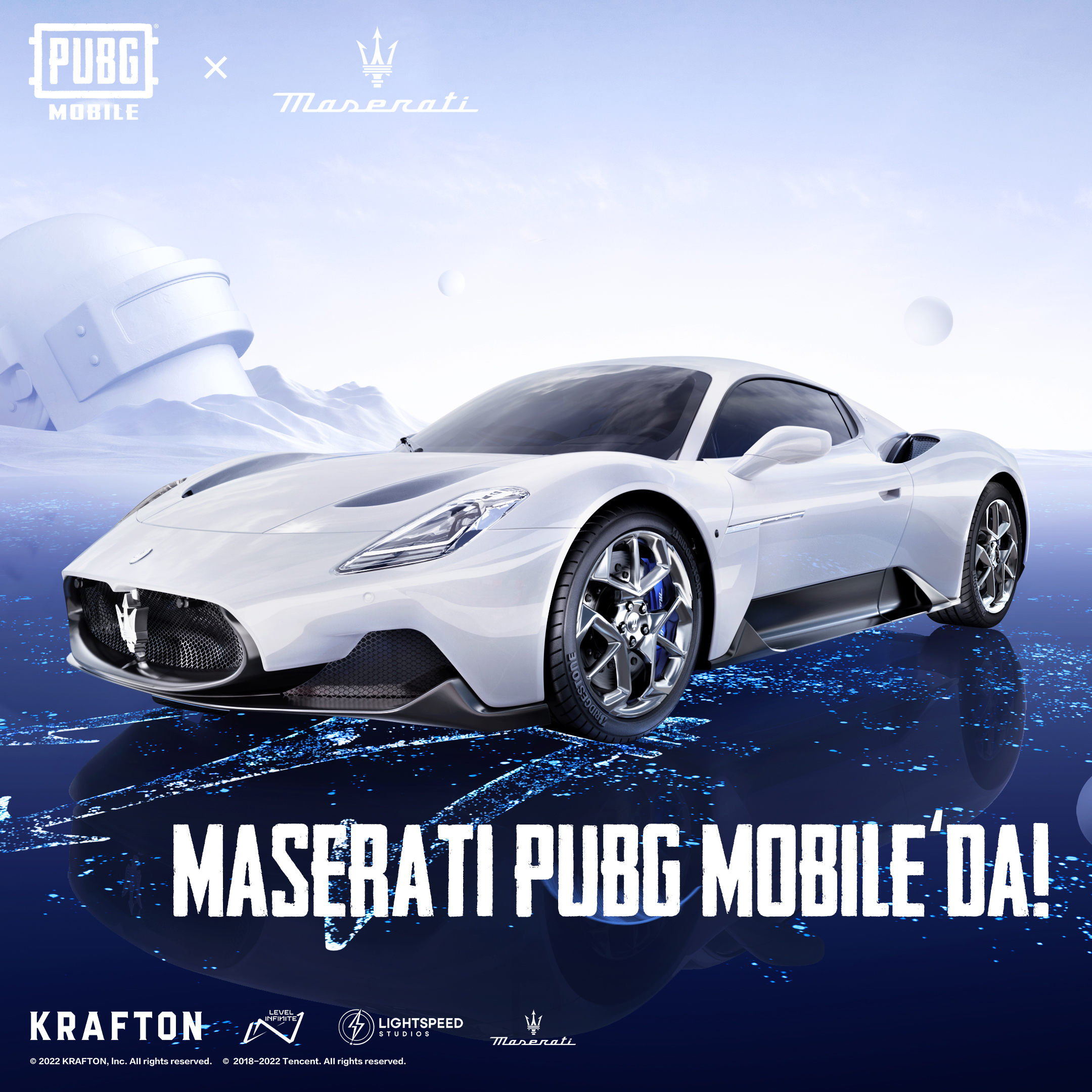 PUBG Mobile Maserati