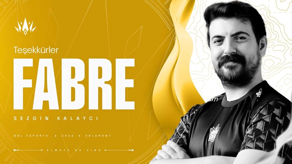 BBL Esports VALORANT takımında ayrılık! Koç Fabre ile yollar ayrıldı