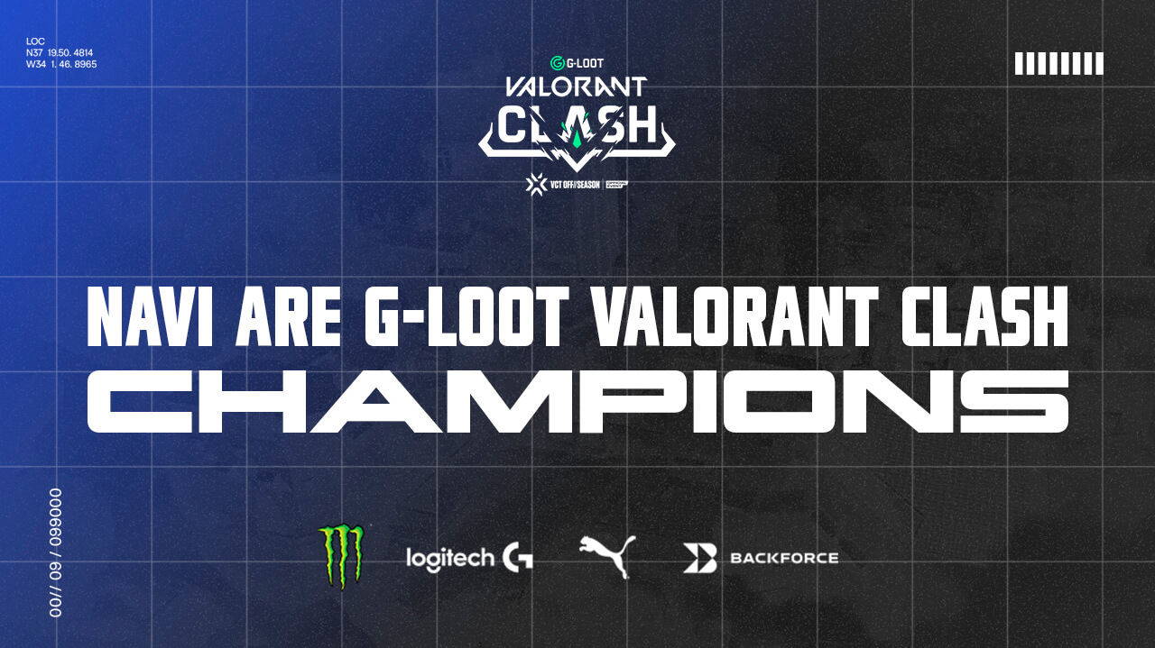G-Loot VALORANT Clash turnuvası finalinde şampiyon NAVI oldu