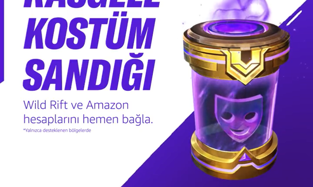 Prime Gaming'in yeni Wild Rift ganimeti: Rasgele Şampiyon Kostümü Sandığı!