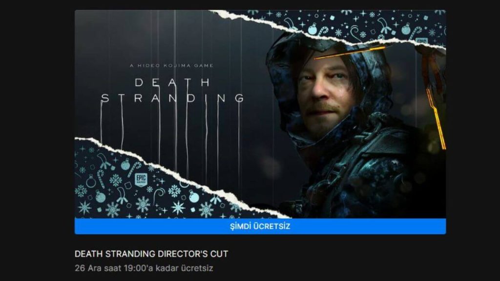 Death Stranding Director's Cut Epic Games üzerinde bedava oldu!