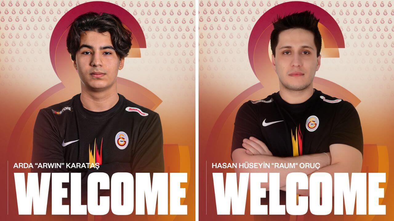 Galatasaray Espor PUBG Mobile takımına iki yeni isim katıldı