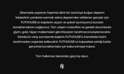 FUT Esports, FUTHOUSE'un kapılarını genç depremzedelere açıyor