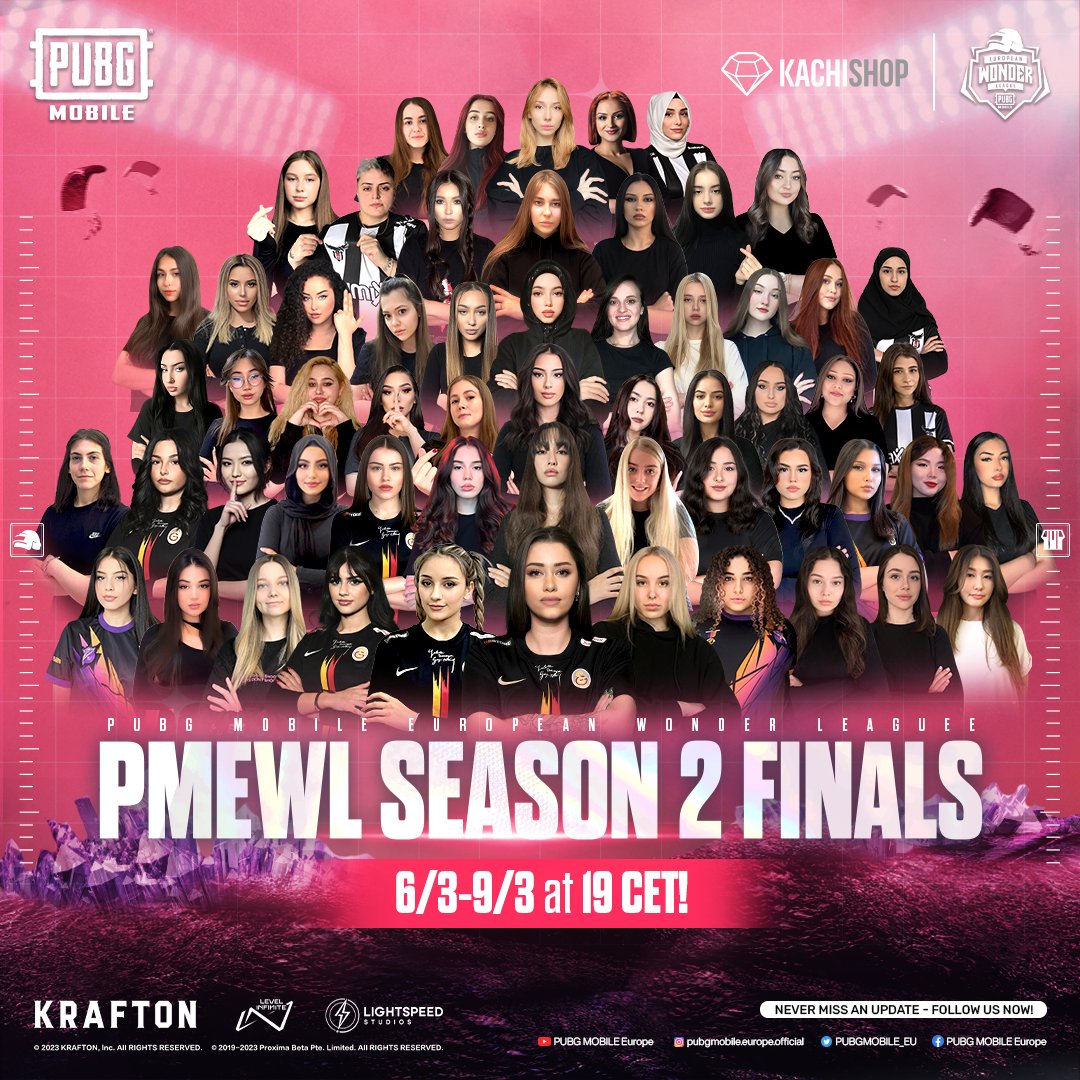 PUBG Mobile Avrupa Kadınlar Ligi'nde ikinci gün maçları başlıyor!