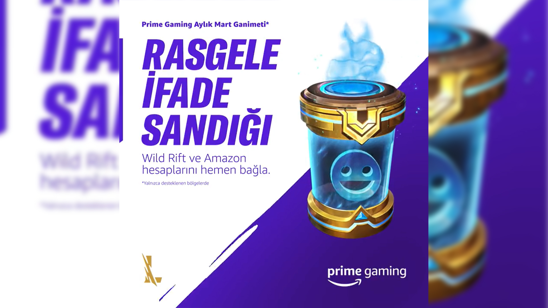Prime Gaming’in Wild Rift Mart ayı ganimeti Rasgele İfade Sandığı oldu!